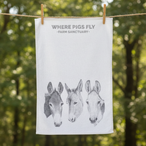 Tea Towel - The Donkeys